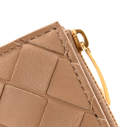 Bottega Veneta Nappa Intrecciato Small Bi-fold Zip Wallet Porridge 11 of 11