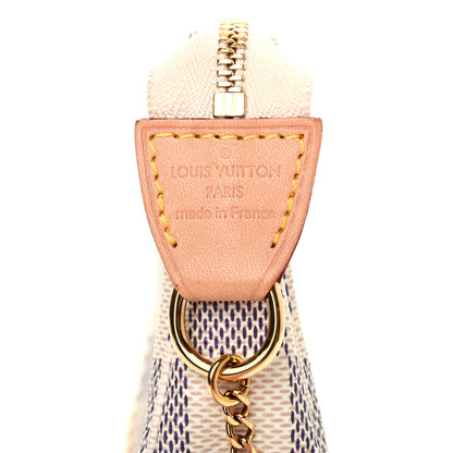 Louis Vuitton Damier Azur Mini Pochette Accessories 6 of 7