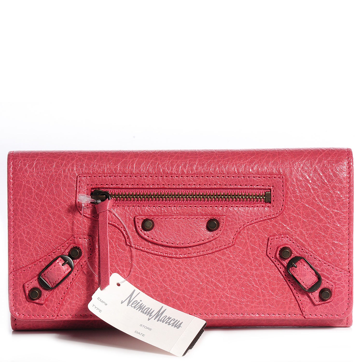 Balenciaga Agneau Money Wallet Rose Bonbon 1 of 11