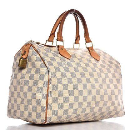 Louis Vuitton Damier Azur Speedy 30 3 of 18