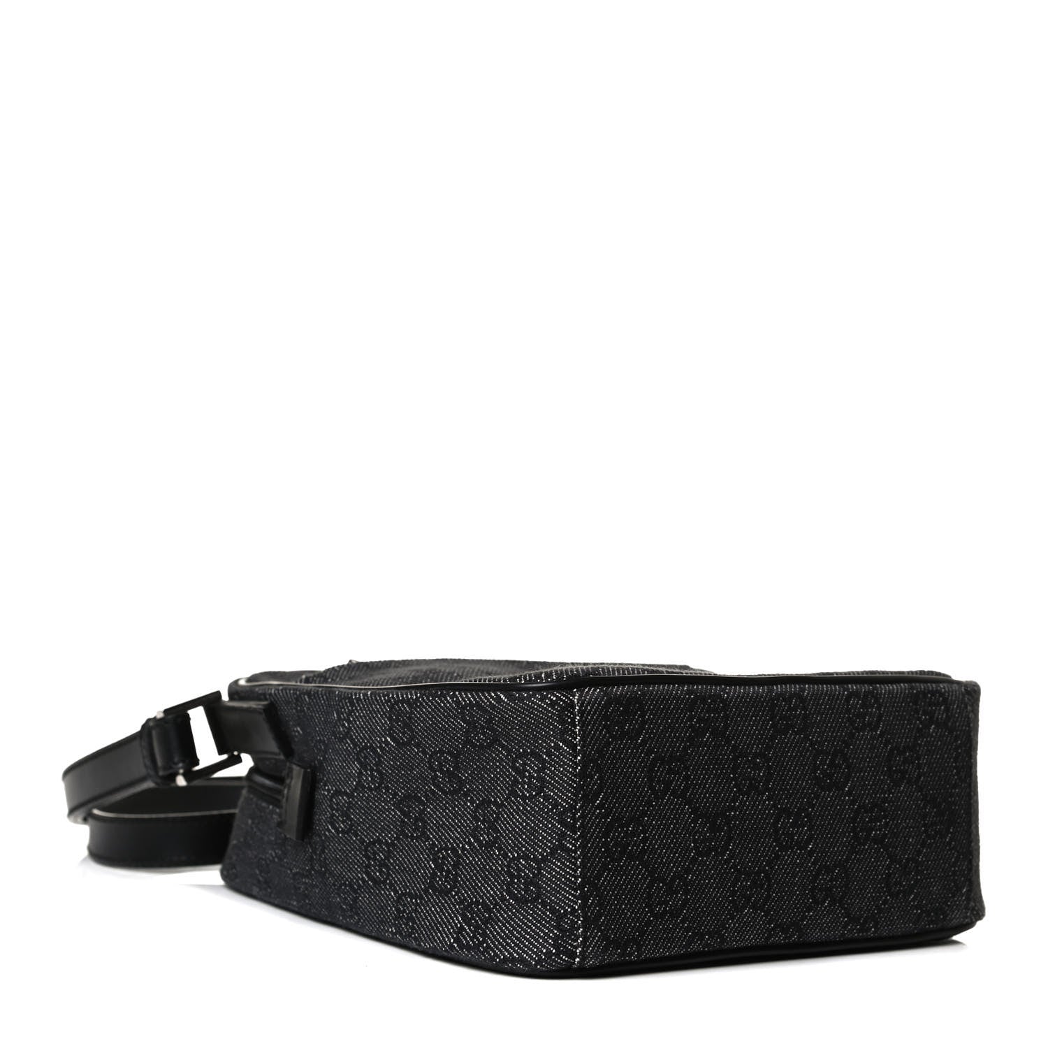Gucci GG Monogram Flight Small Crossbody Bag Black 3 of 14