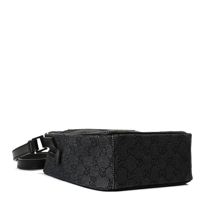 Gucci GG Monogram Flight Small Crossbody Bag Black 3 of 14