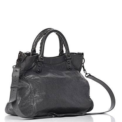 Balenciaga Agneau Classic Hardware Velo Gris Tarmac 3 of 12