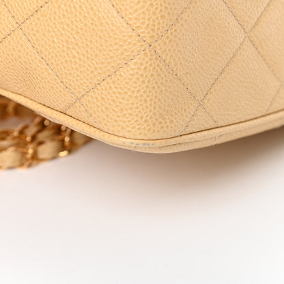 Chanel Caviar Quilted Camera Case Beige 14 of 15