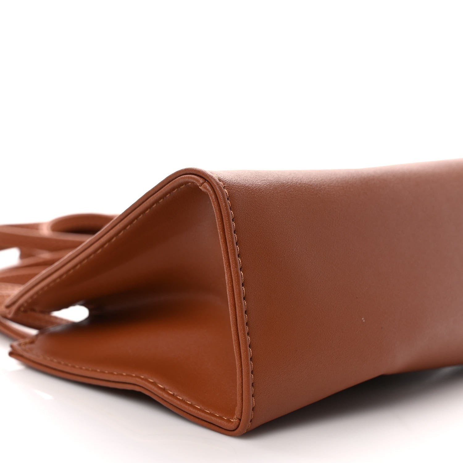 Telfar Vegan Leather Small Shopping Bag Tan 7 of 8