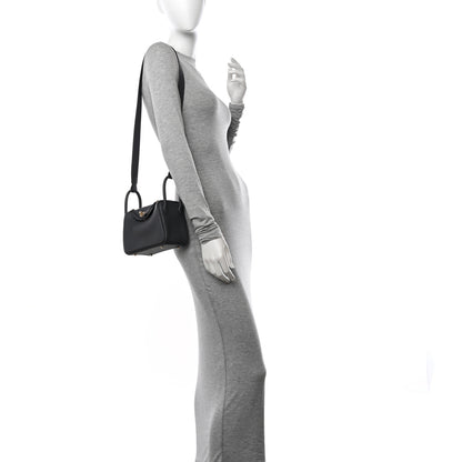 Hermes Taurillon Clemence Mini Lindy 20 Ardoise 2 of 11