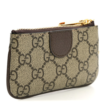 Gucci GG Supreme Monogram Web Ophidia Key Case Beige New Beige New Acero 3 of 6