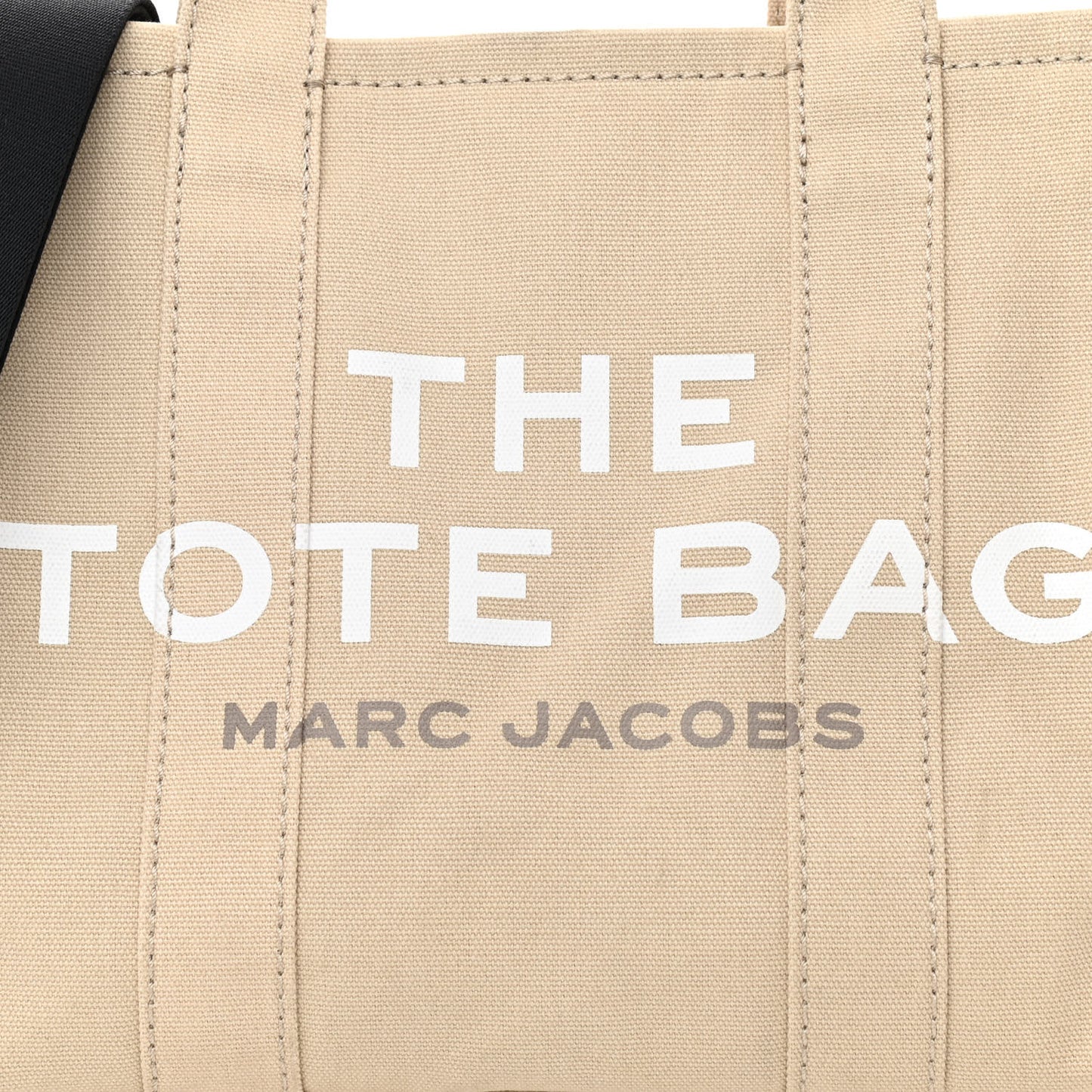 Cotton Canvas Medium The Traveler Tote Bag Beige