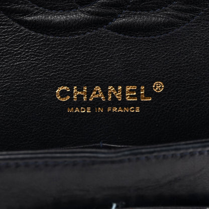 Chanel Tweed Medium Double Flap Blue Multicolor 5 of 16