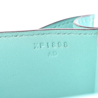 Hermes Tadelakt Lizard Constance 18 Bleu Atoll Ficelle 7 of 23