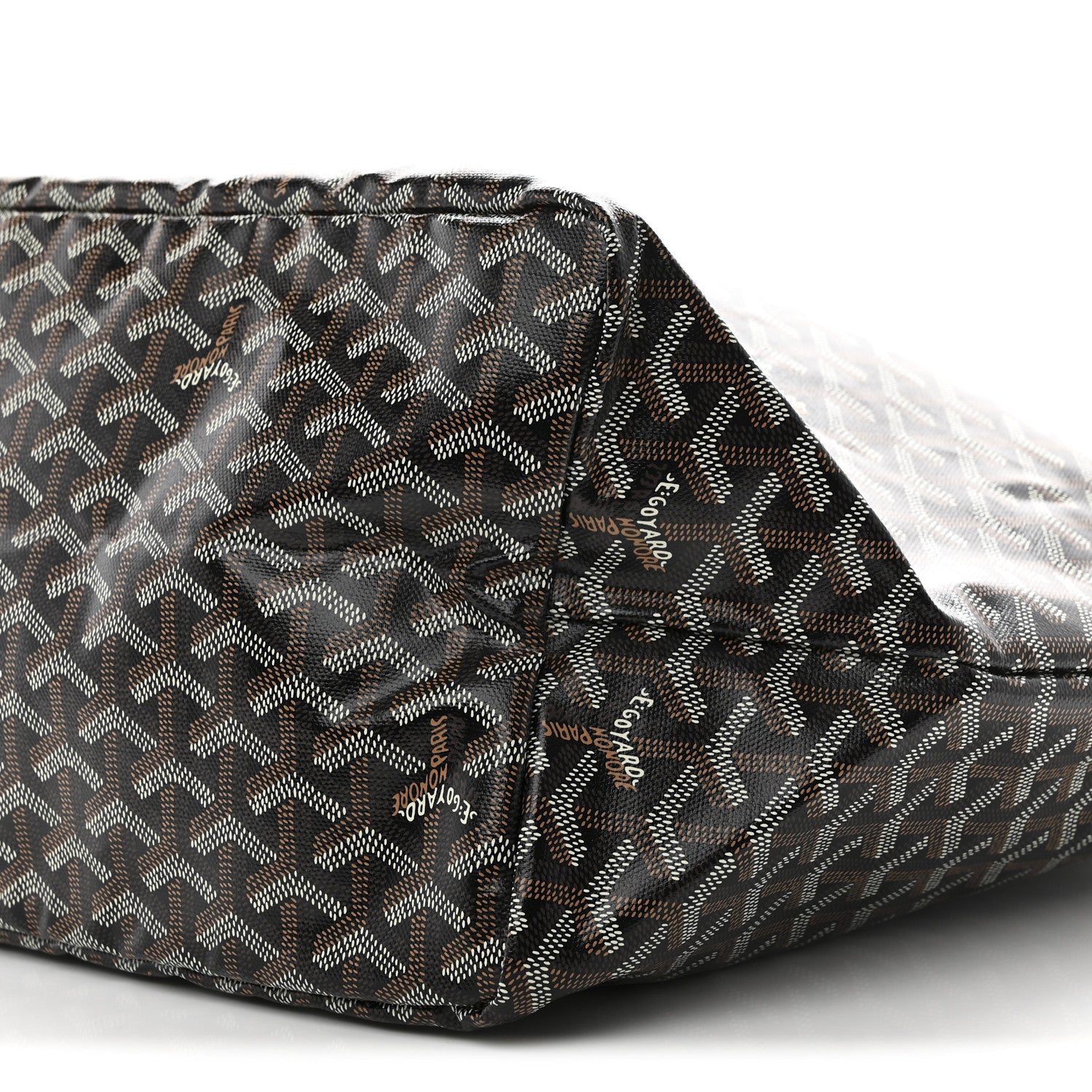 Goyard Goyardine Saint Louis GM Black Gold 11 of 11