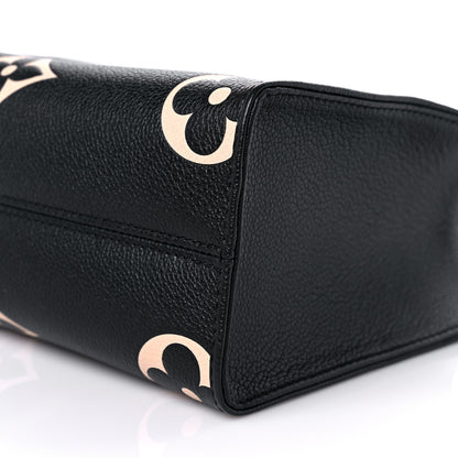 Louis Vuitton Empreinte Monogram Giant Onthego PM Black Beige 9 of 10