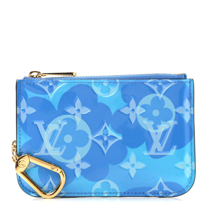 Louis Vuitton Vernis Valentine Key Pouch Light Blue 1 of 7