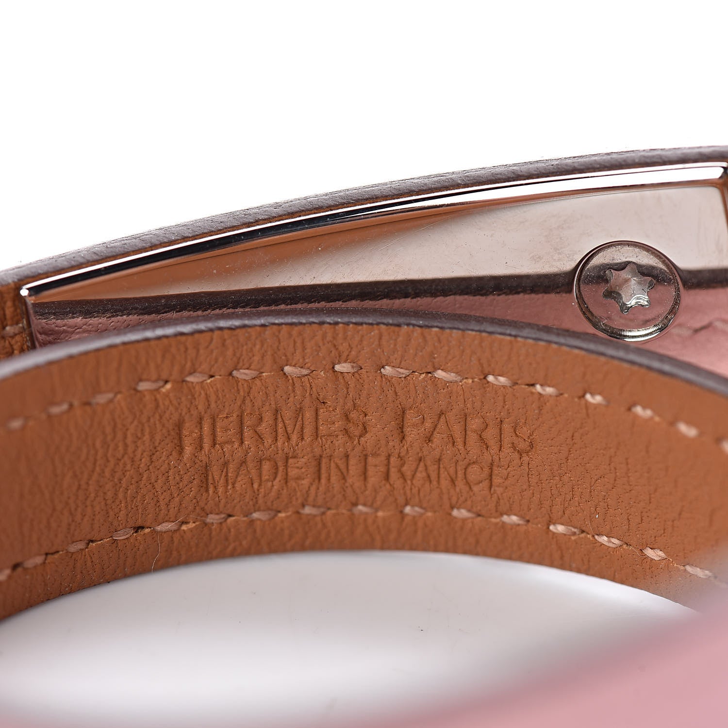 Hermes Swift Rivale Double Tour Bracelet S Rose Sakura 4 of 5