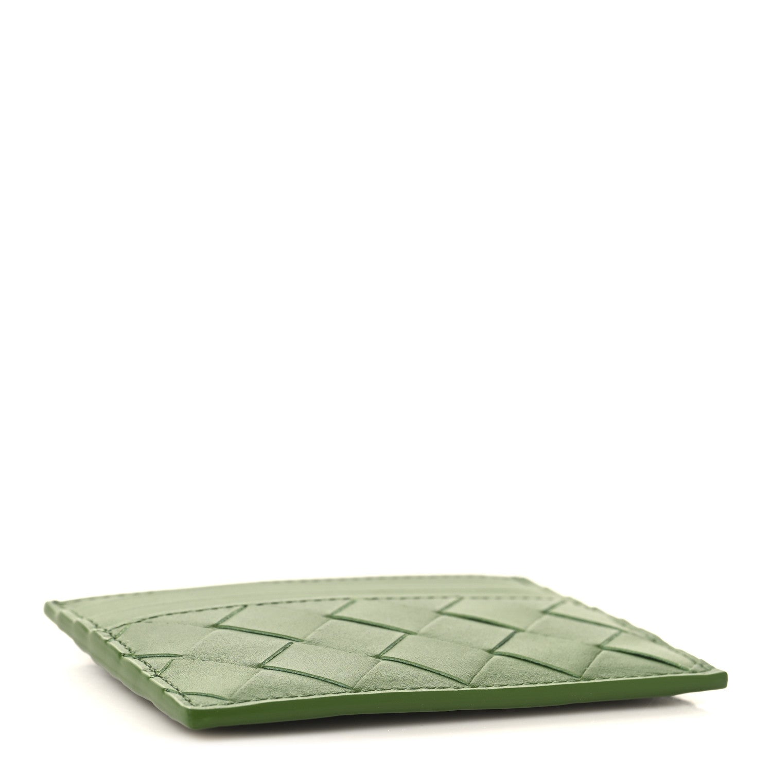 Bottega Veneta Nappa Intrecciato Card Holder Green 4 of 8