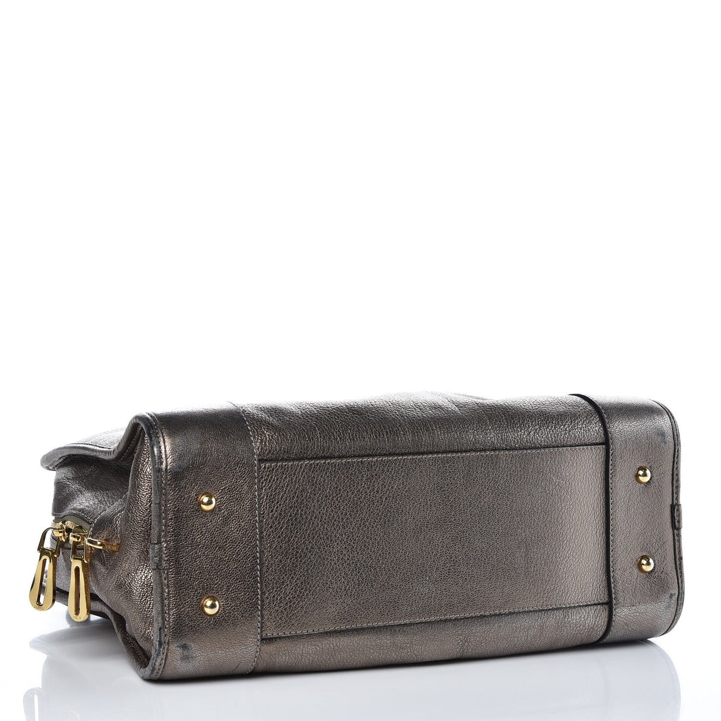 Metallic Calfskin Amazona Bronze