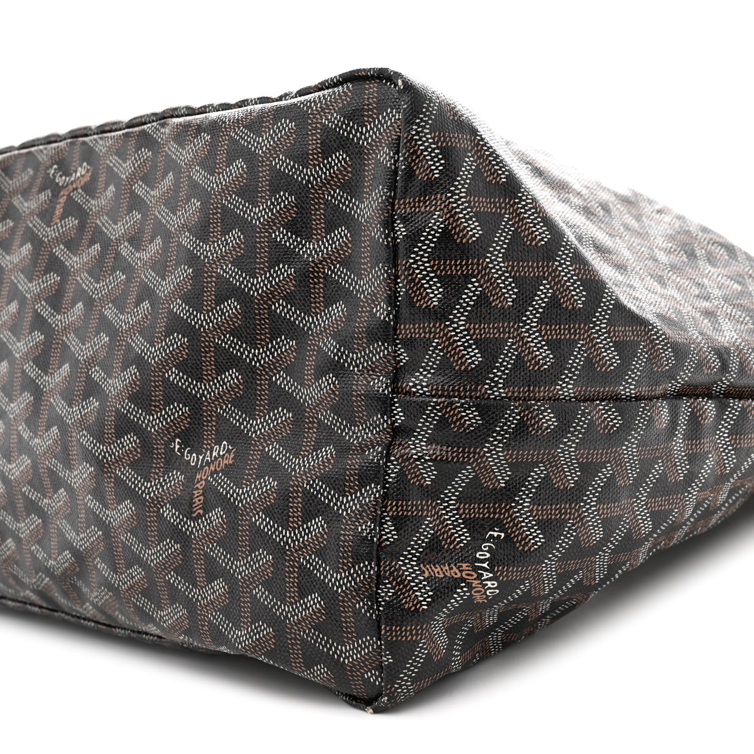 Goyard Goyardine Saint Louis GM Black Gold 11 of 13