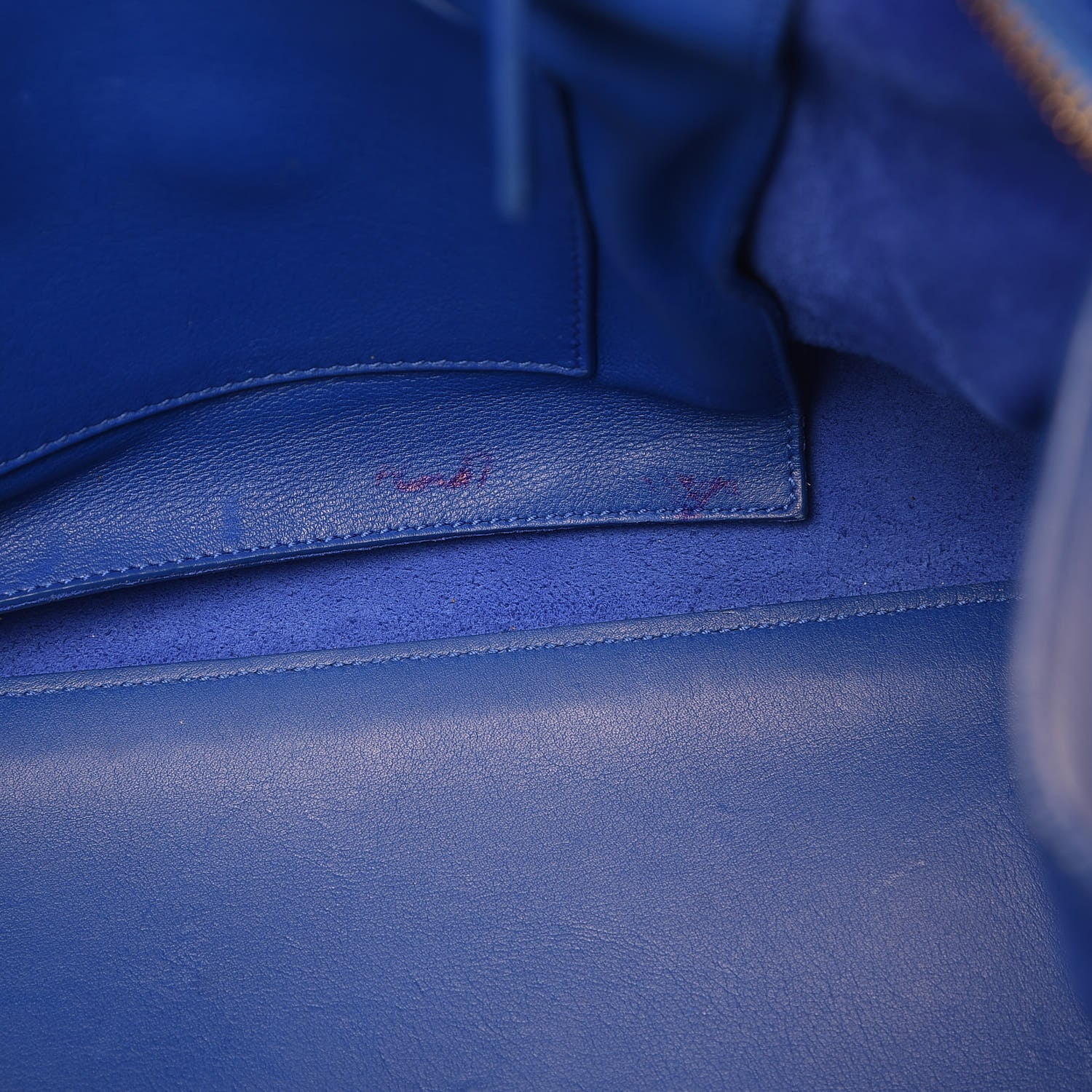 Saint Laurent Calfskin Medium Classic Y Cabas Royal Blue 10 of 24