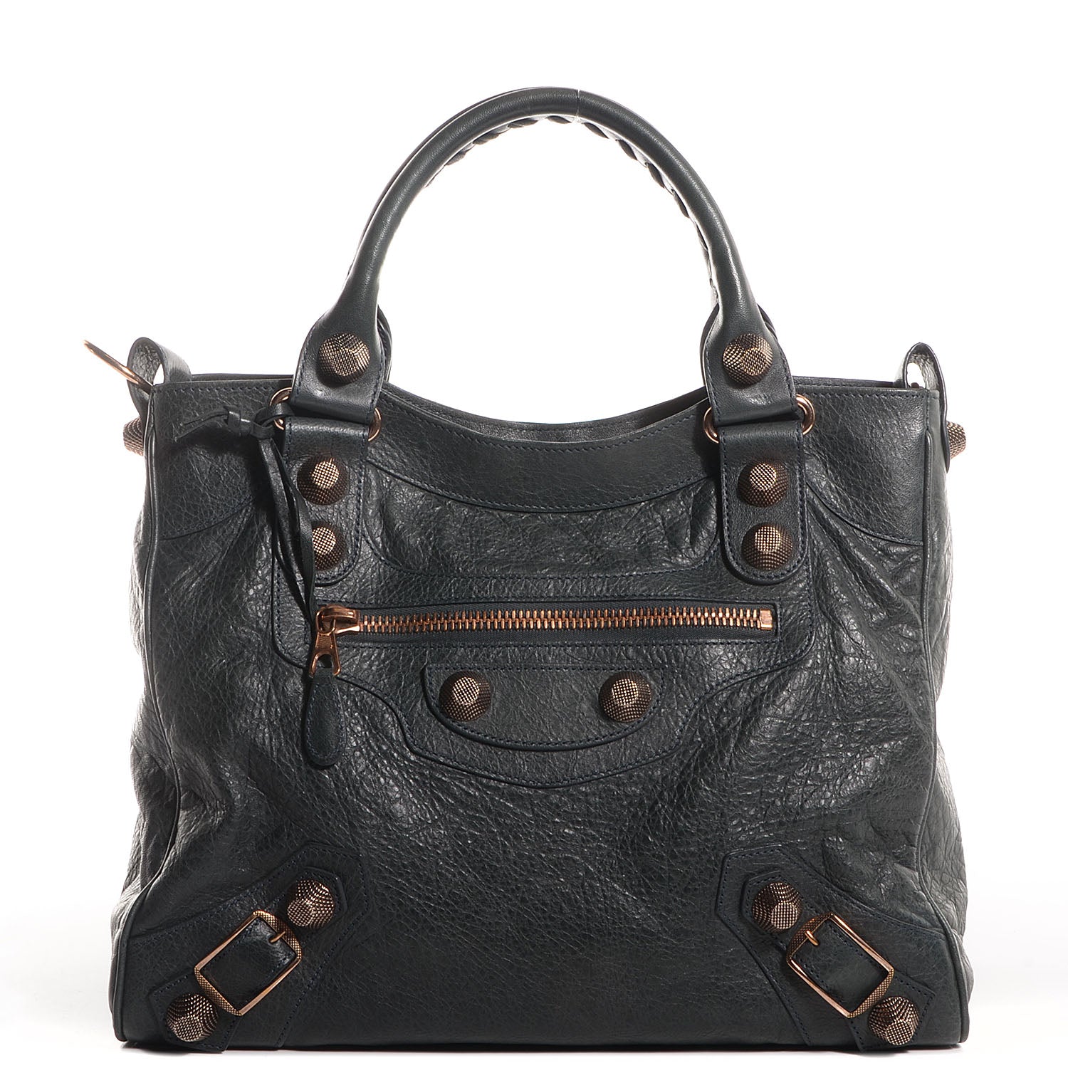 Balenciaga Agneau Giant 21 Rose Gold Hardware Velo Anthracite 1 of 11
