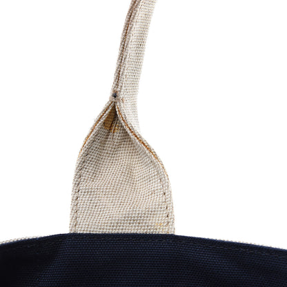 Prada Canvas Mistolino Canapa Tote Naturale Blue 12 of 16