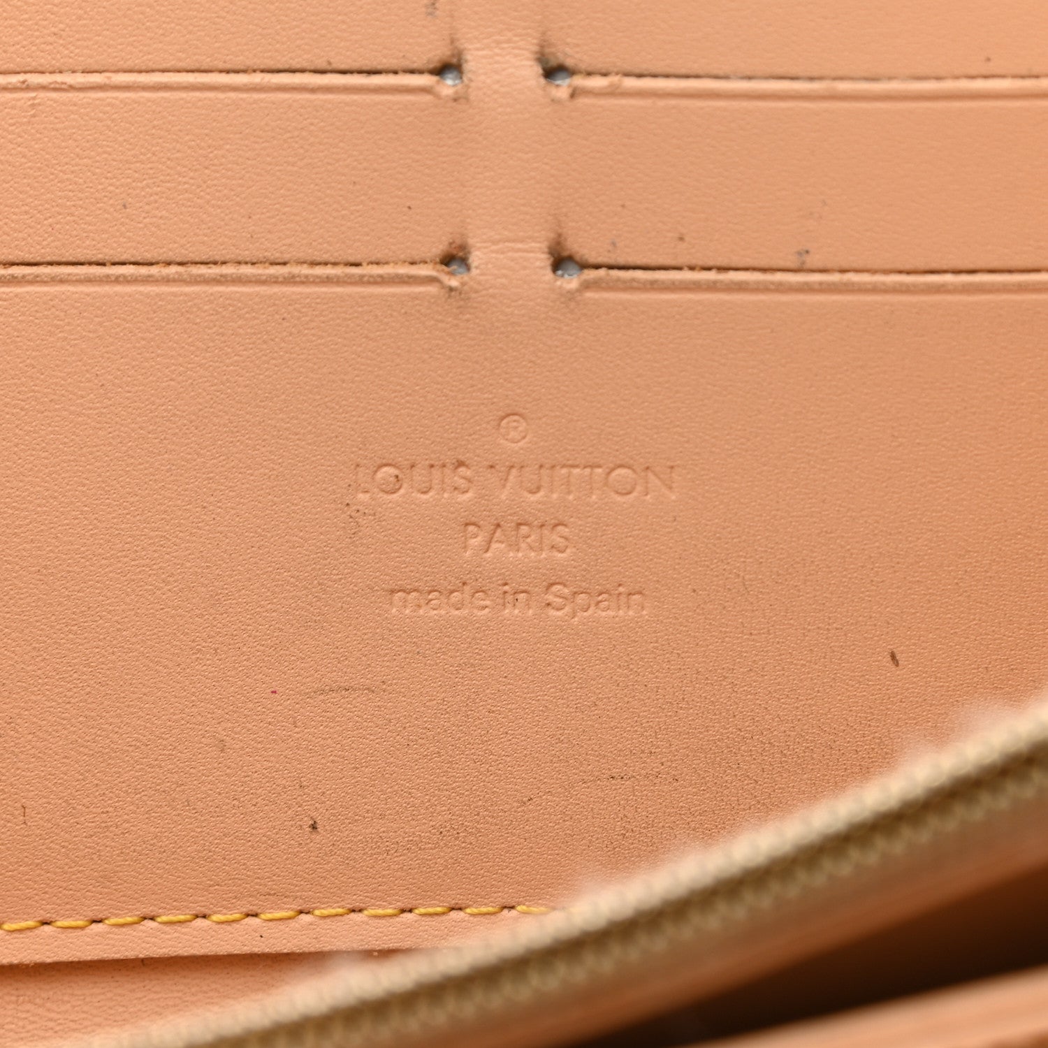 Louis Vuitton Monogram Multicolor Zippy Wallet White Litchi 6 of 14