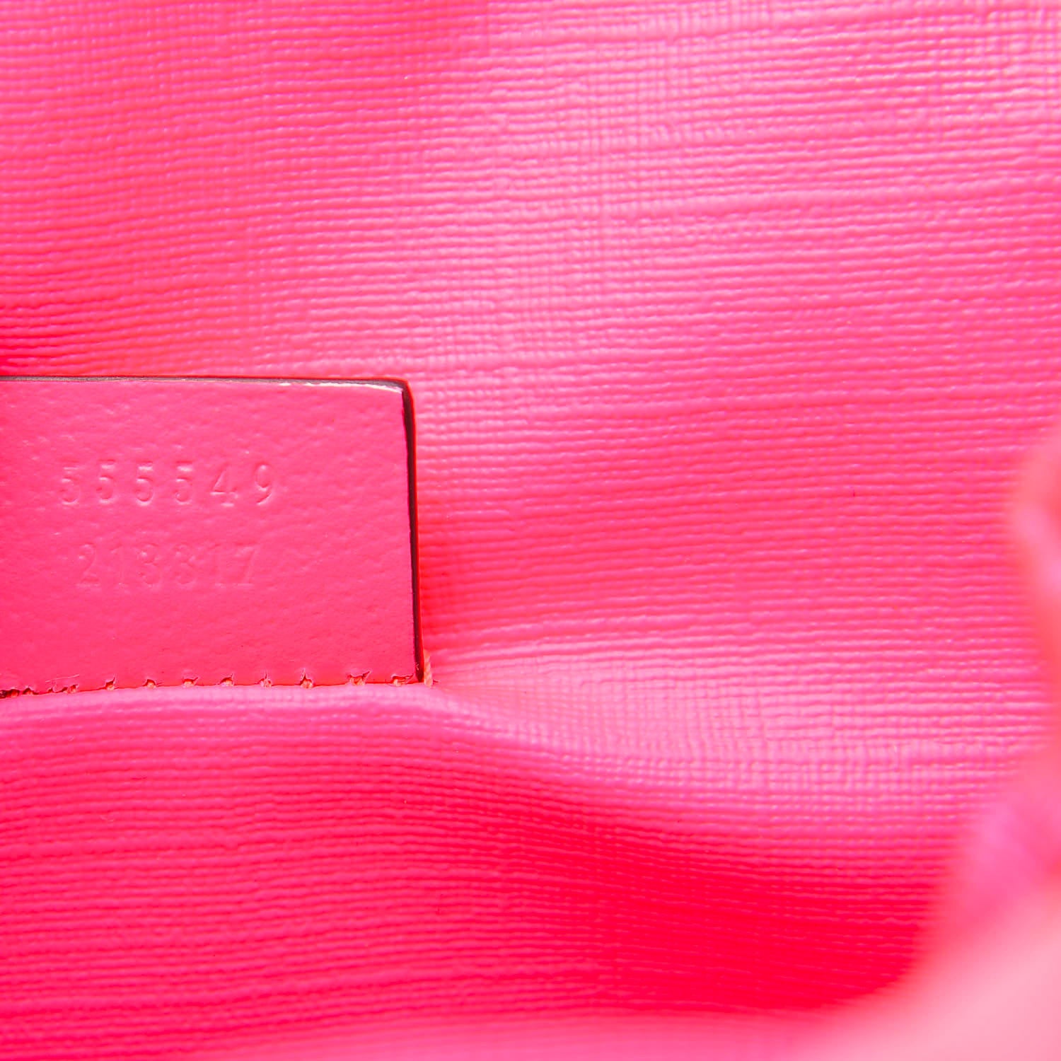 Gucci PVC Floral Double Buckle Backpack Fuchsia 8 of 10
