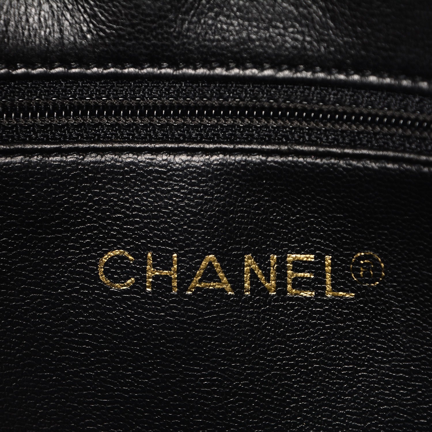 Chanel Lambskin Quilted Shopper Tote Black 15 of 16