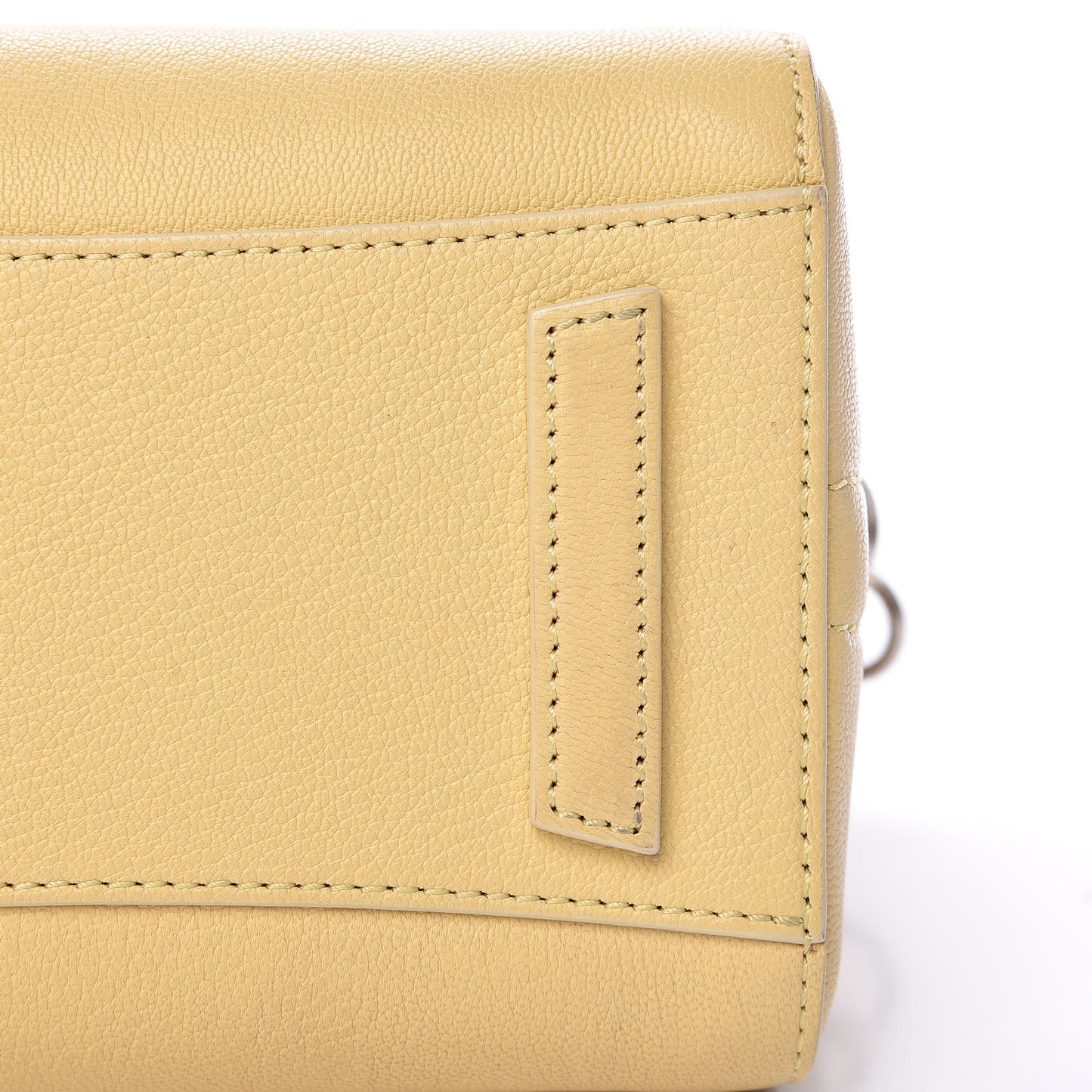 Sugar Goatskin Mini Antigona Yellow