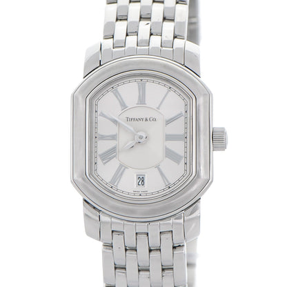 Tiffany Stainless Steel 24mm Mark Coupe Resonator Quartz Watch 1 of 8