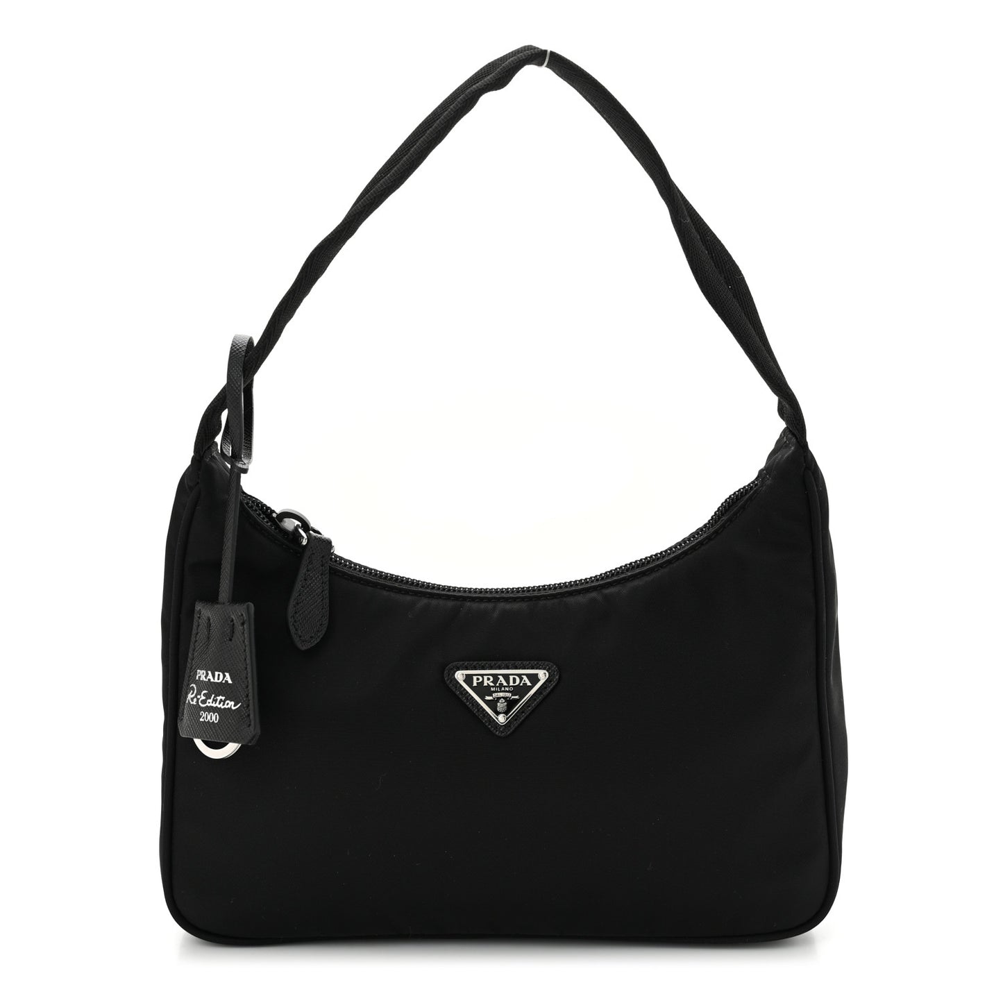 Tessuto Nylon Mini Re-Edition 2000 Bag Black