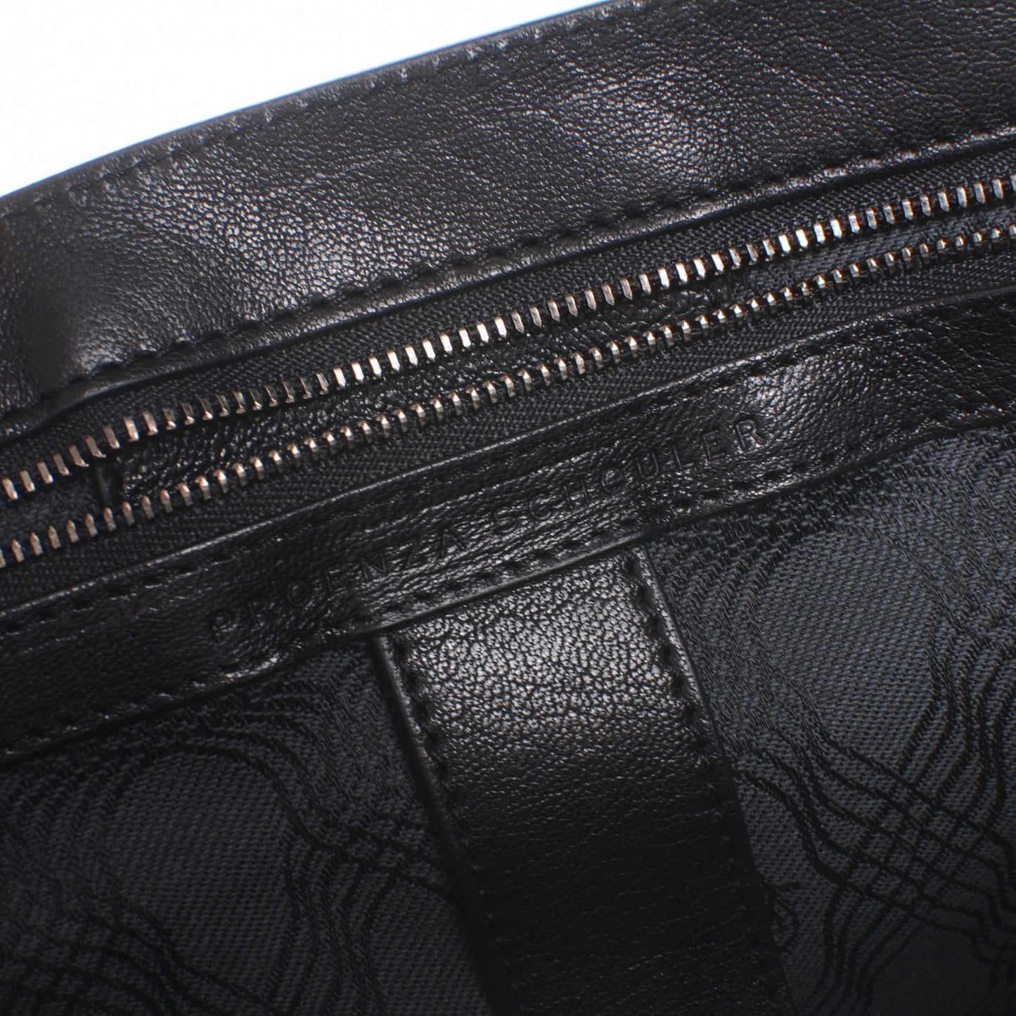 Lambskin PS1 Large Satchel Black