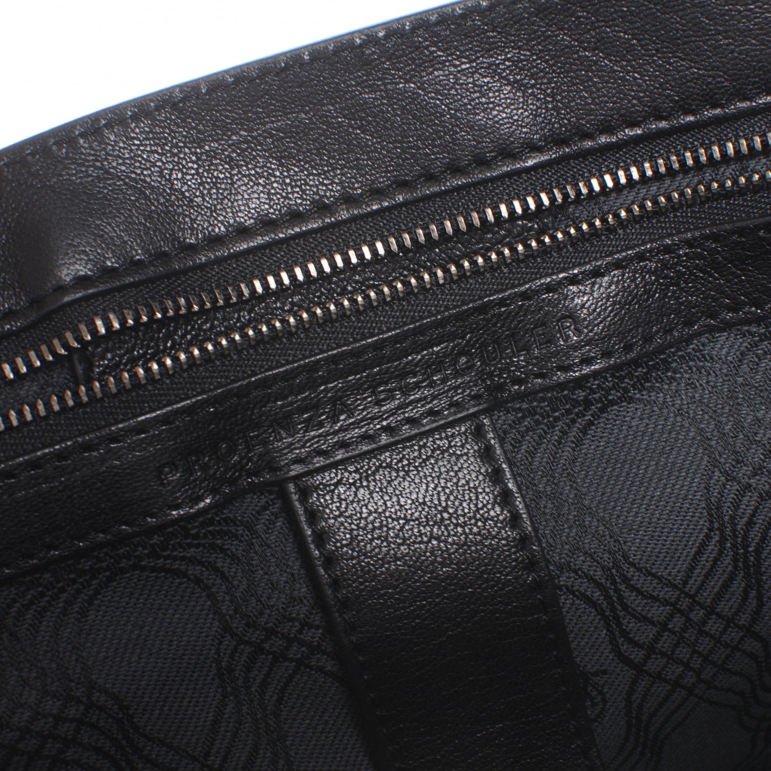 Proenza Schouler Lambskin PS1 Large Satchel Black 6 of 9
