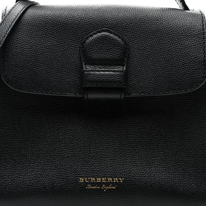Burberry Derby Calfskin House Check Small Camberley Black 7 of 10