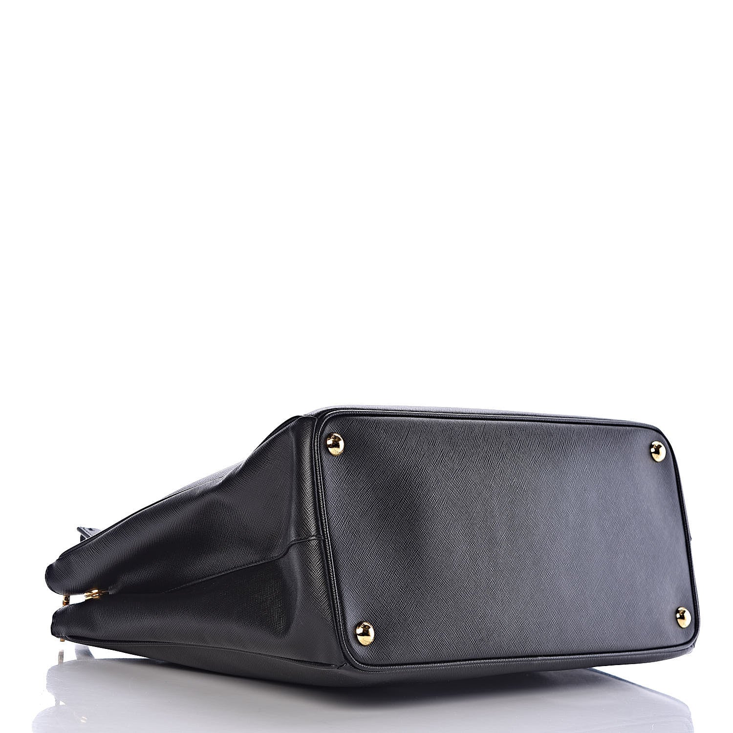 Prada Saffiano Large Galleria Double Zip Tote Black 4 of 11