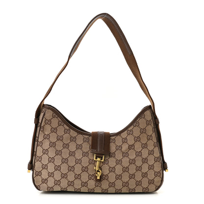 Gucci Monogram Shoulder Bag Brown 1 of 9