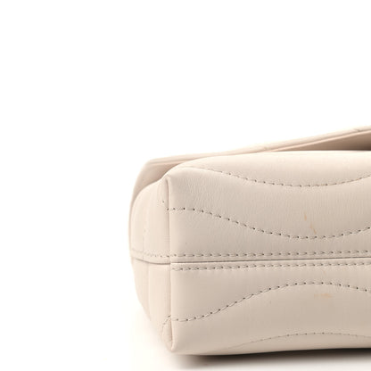 Louis Vuitton Calfskin LV New Wave Chain Bag Ivory 7 of 9
