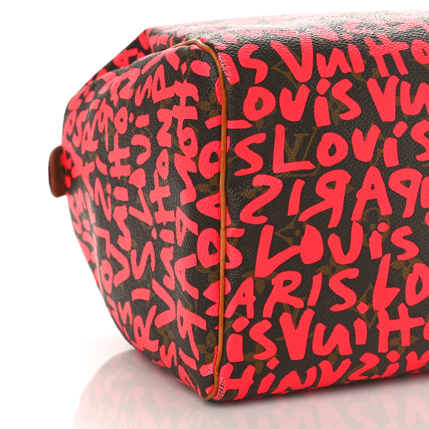 Monogram Graffiti Speedy 30 Fuchsia