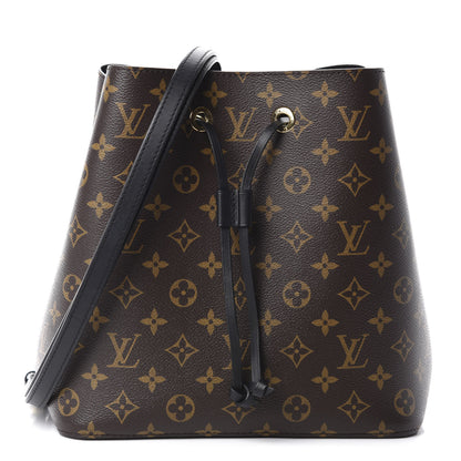 Louis Vuitton Monogram Neonoe MM Black 1 of 10