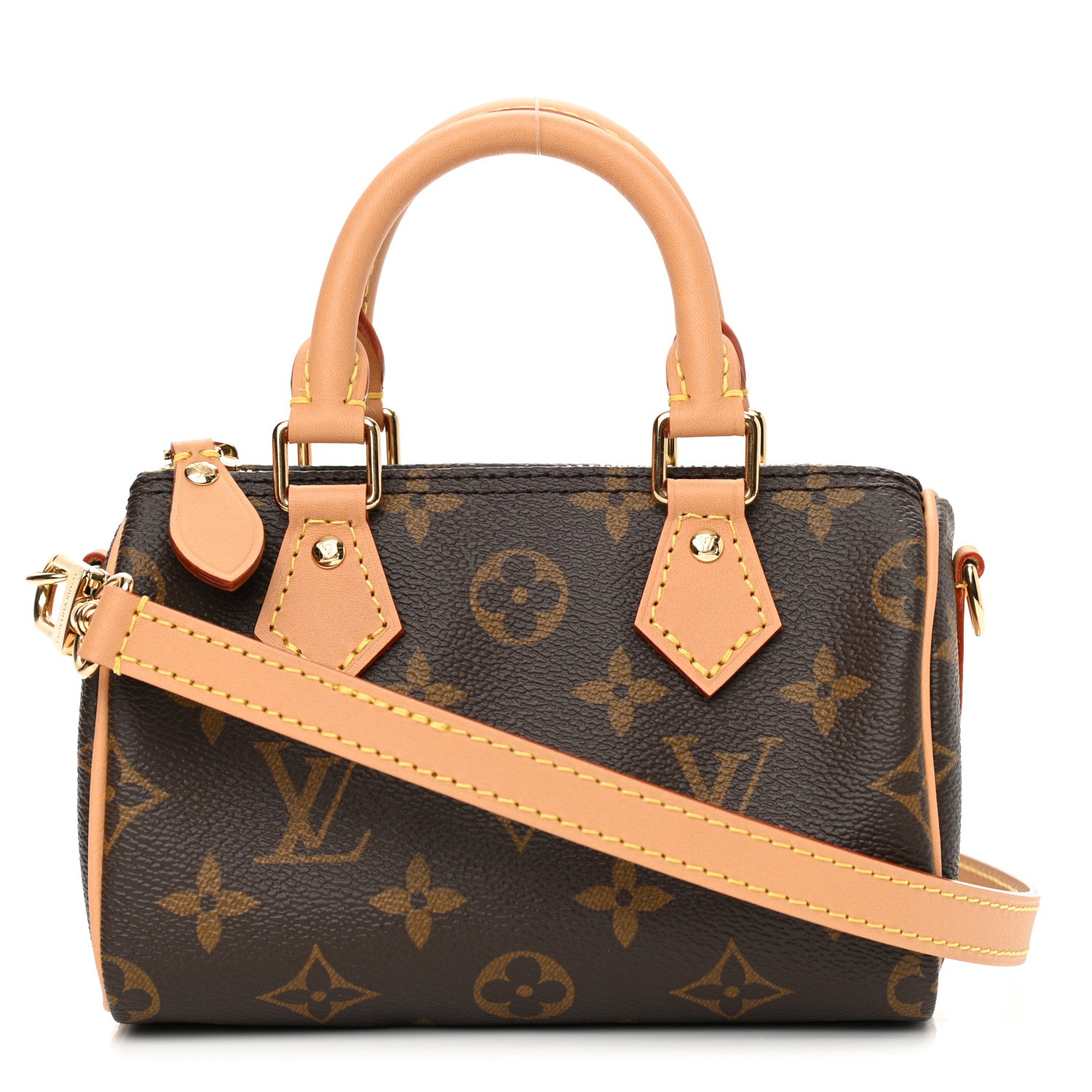 product image of LOUIS VUITTON Monogram Nano Speedy Bandouliere FASHIONPHILE