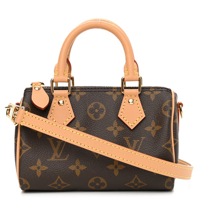 Louis Vuitton Monogram Nano Speedy Bandouliere 1 of 8