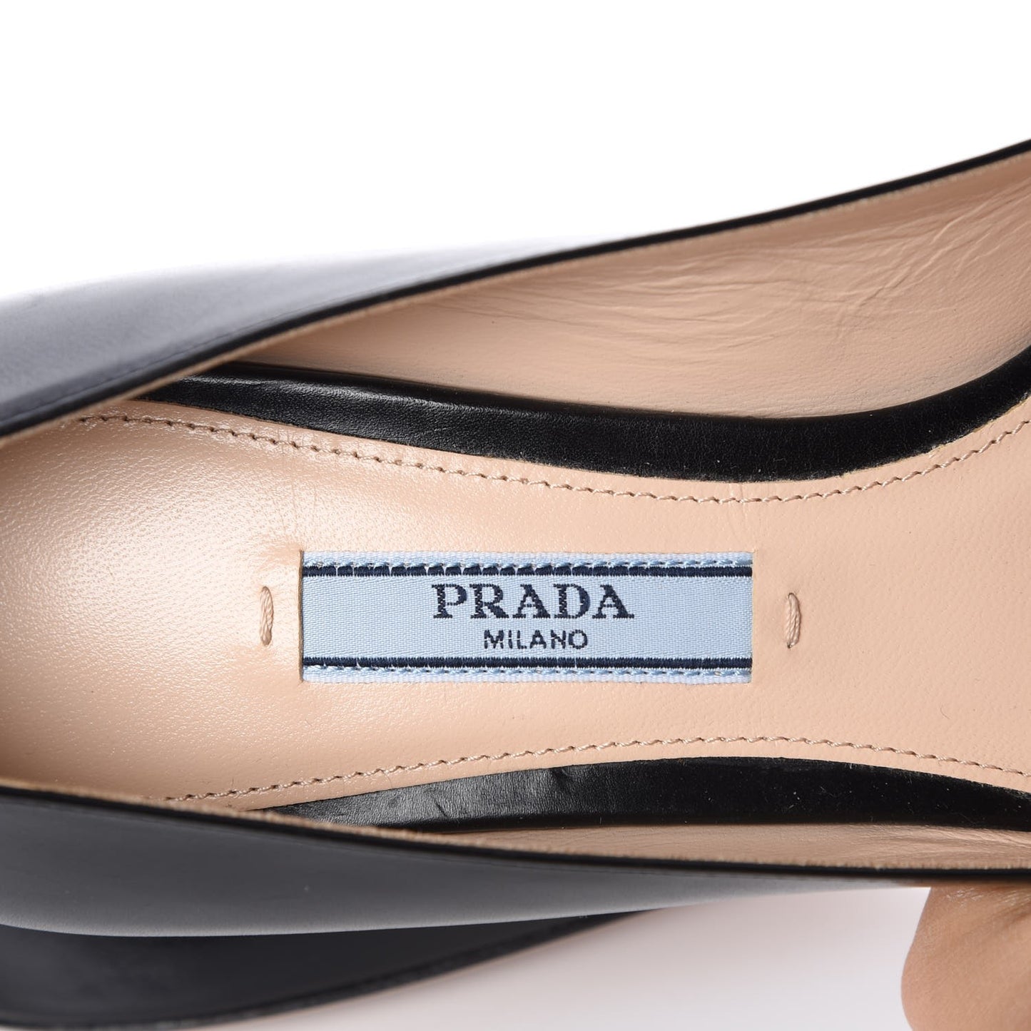Vitello Kitten Heels Pumps 36 Black