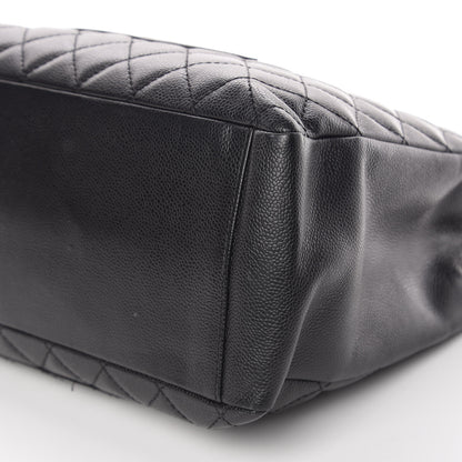 Chanel Caviar Quilted Grand Shopping Tote GST Black 6 of 13