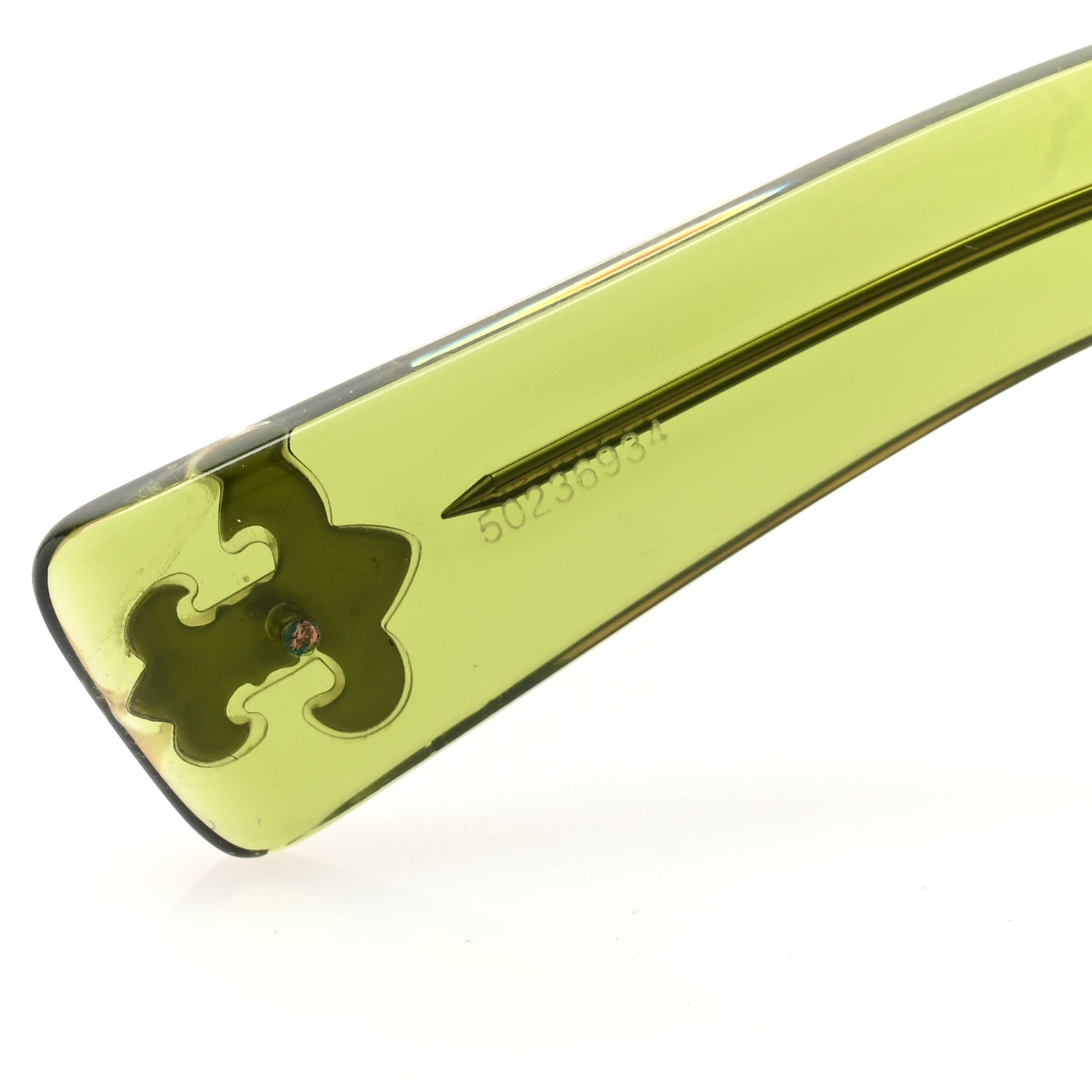 Chrome Hearts Acetate See You In Tea Sunglasses Green 7 of 8