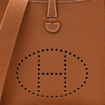 Hermes Taurillon Clemence Evelyne TPM Gold 8 of 11