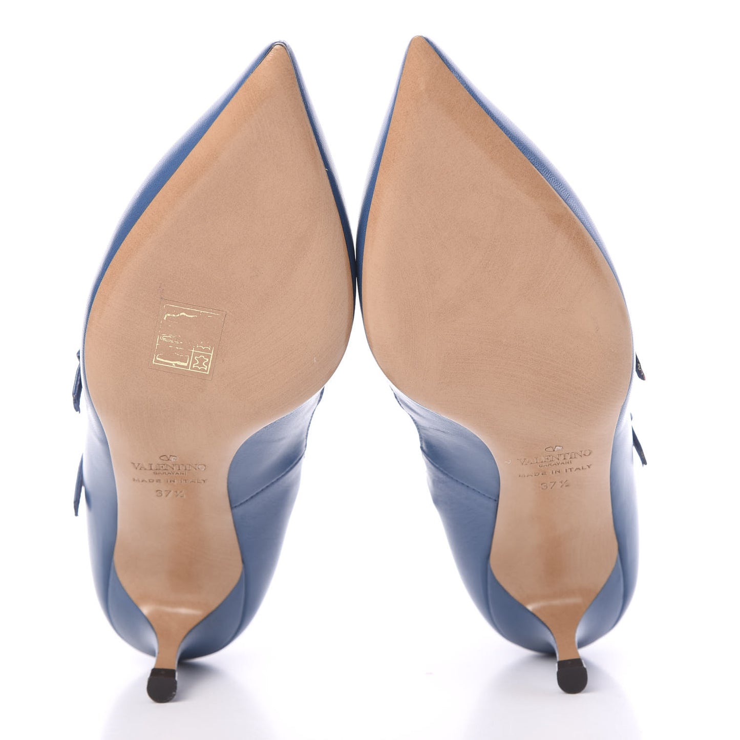 Nappa Love Latch 50mm Pumps 37.5 Indaco Poudre