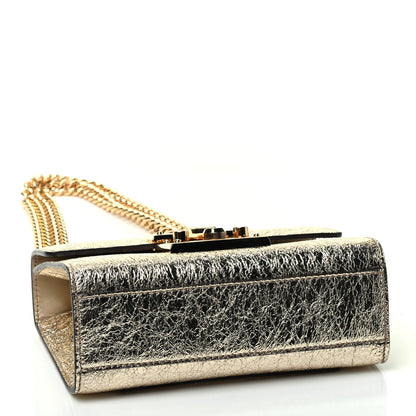 Gucci Galassia Small Padlock Shoulder Bag Platino 3 of 4