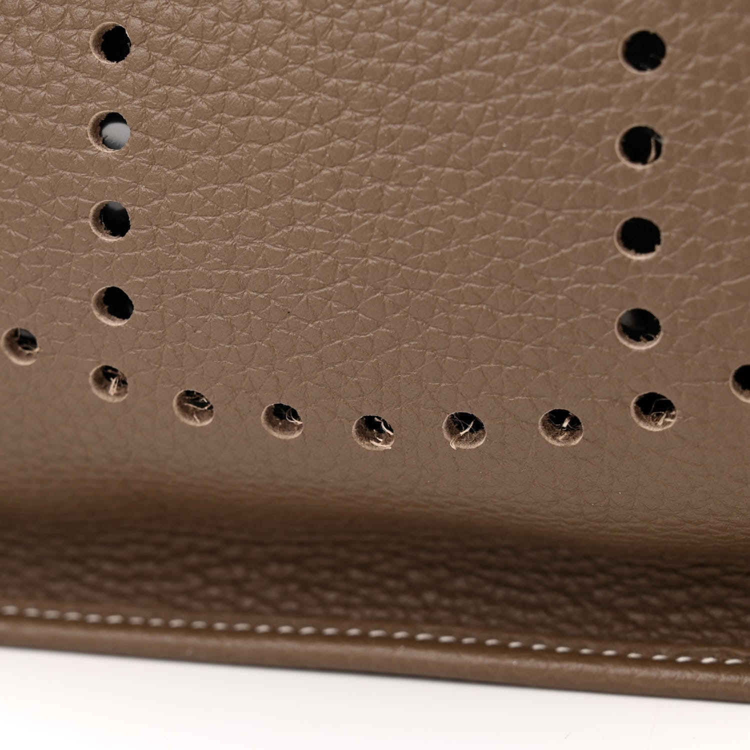 Hermes Taurillon Clemence Evelyne III PM Etoupe 13 of 15