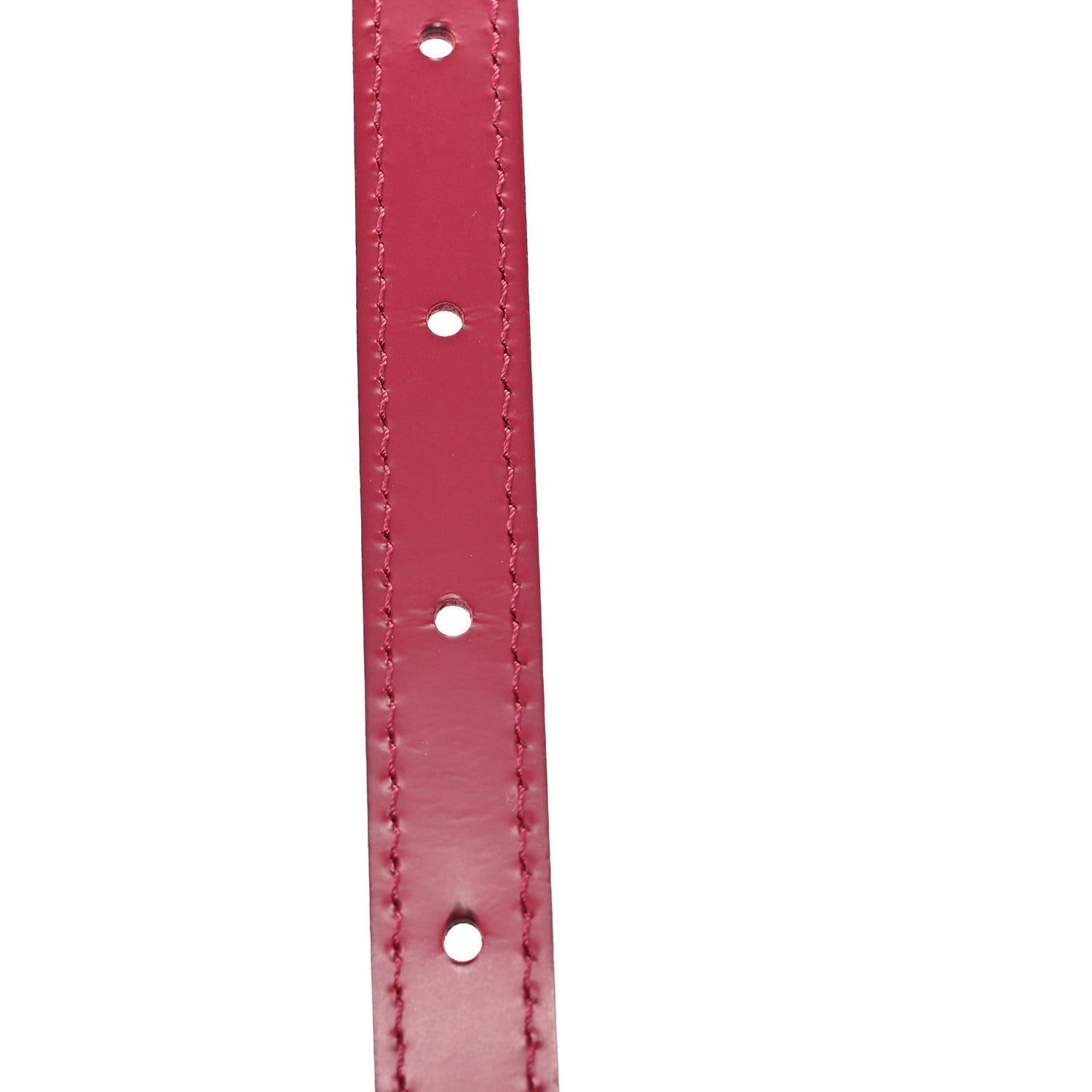 Louis Vuitton Calfskin 16mm Adjustable Shoulder Strap Fuchsia 5 of 5