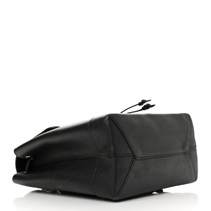 Louis Vuitton Calfskin Lockme Backpack Black 4 of 13