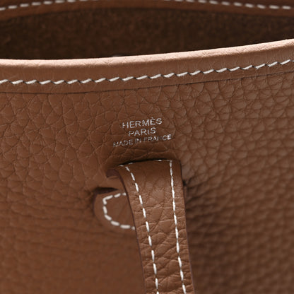 Hermes Taurillon Clemence Evelyne TPM Gold 6 of 11